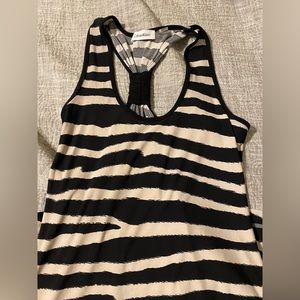 Calvin Klein Stretchy Jersey Racerback Dress